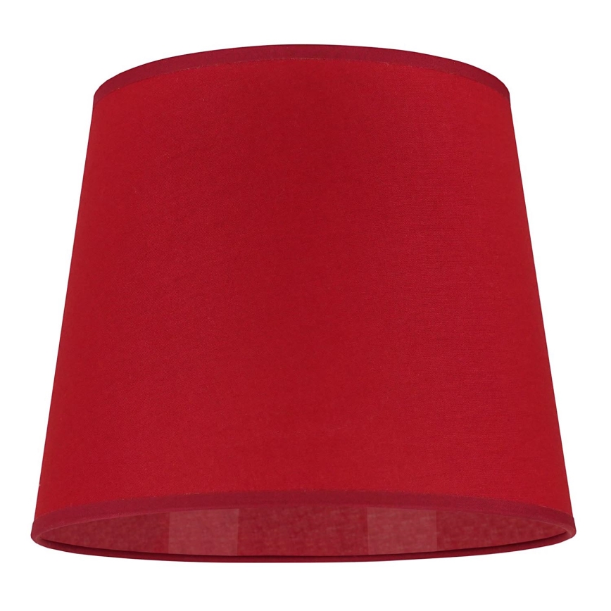 Duolla - Paralume per lampada da tavolo CLASSIC M E27 diametro 24 cm rosso