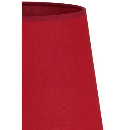 Duolla - Paralume per lampada da tavolo CLASSIC M E27 diametro 24 cm rosso