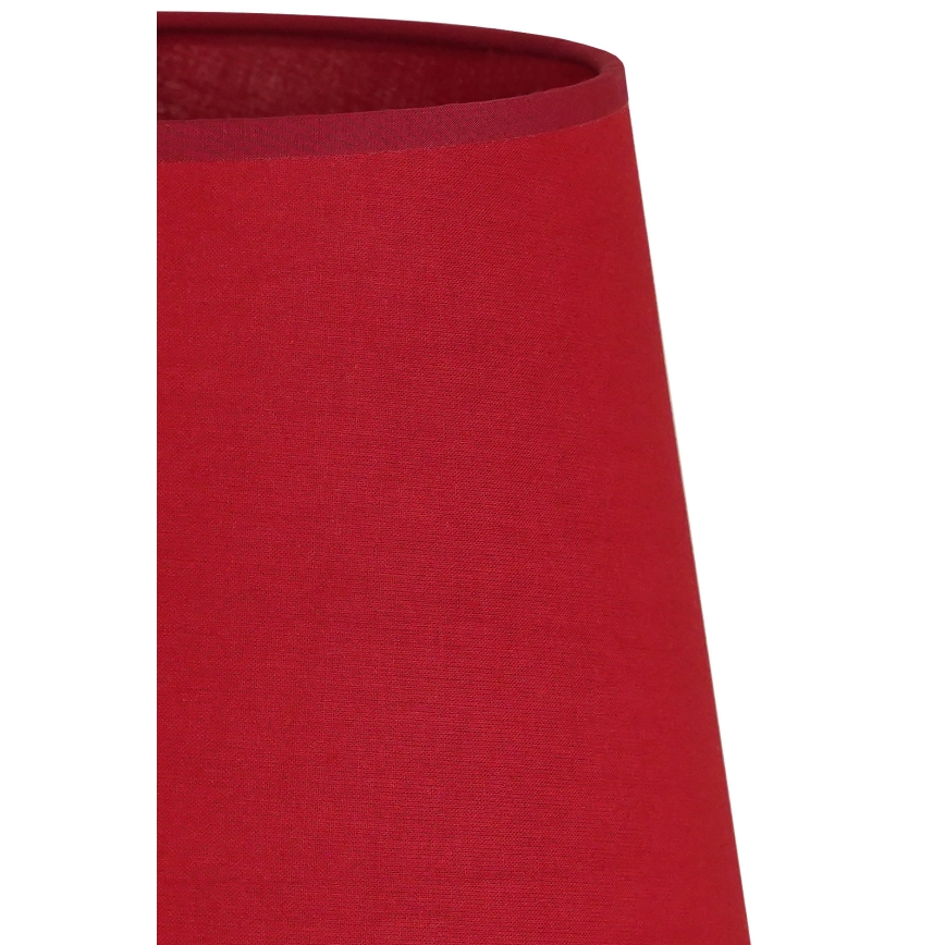 Duolla - Paralume per lampada da tavolo CLASSIC M E27 diametro 24 cm rosso