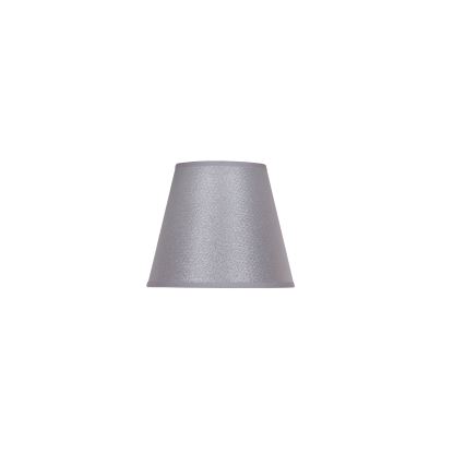 Duolla - Paralume per lampada da tavolo  SOFIA XS E14 diametro 18,5 cm argento