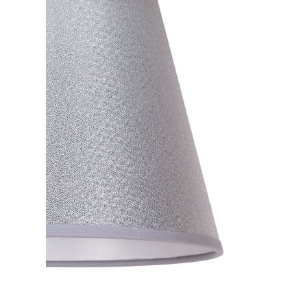 Duolla - Paralume per lampada da tavolo  SOFIA XS E14 diametro 18,5 cm argento