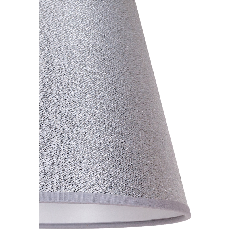 Duolla - Paralume per lampada da tavolo  SOFIA XS E14 diametro 18,5 cm argento