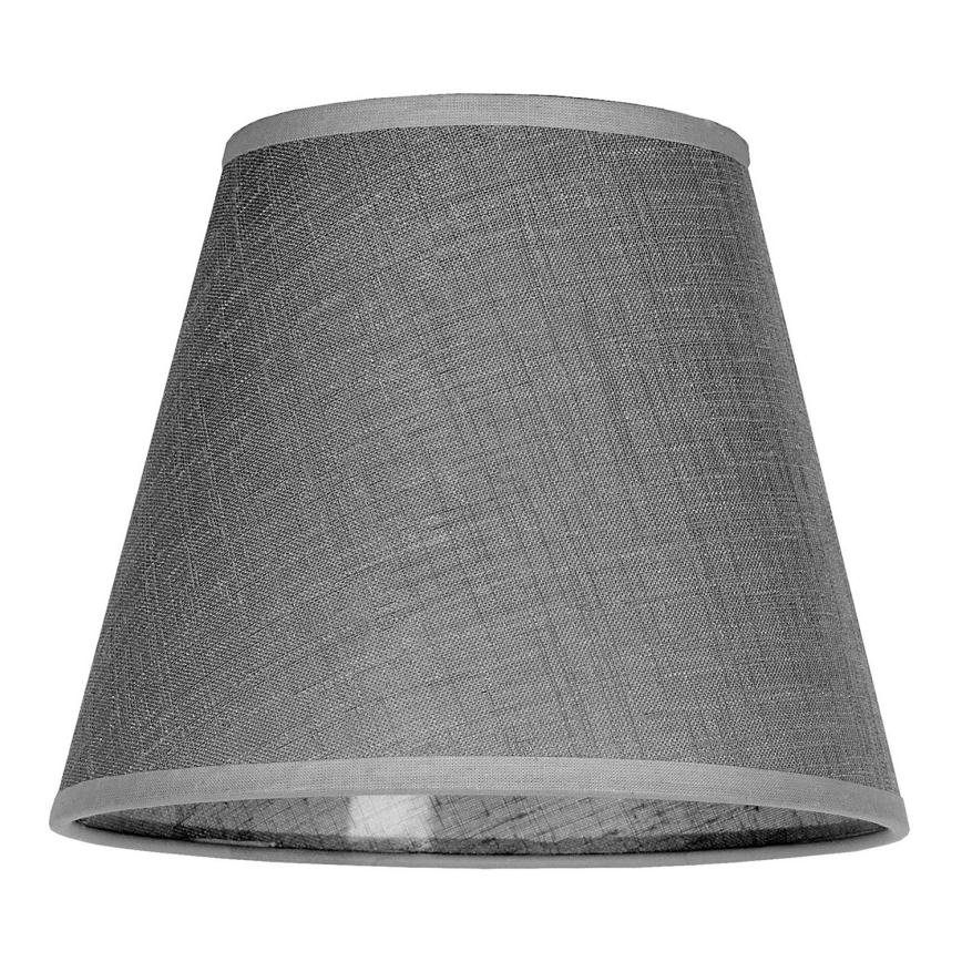 Duolla - Paralume per lampada da tavolo  SOFIA XS E14 diametro 18,5 cm grigio