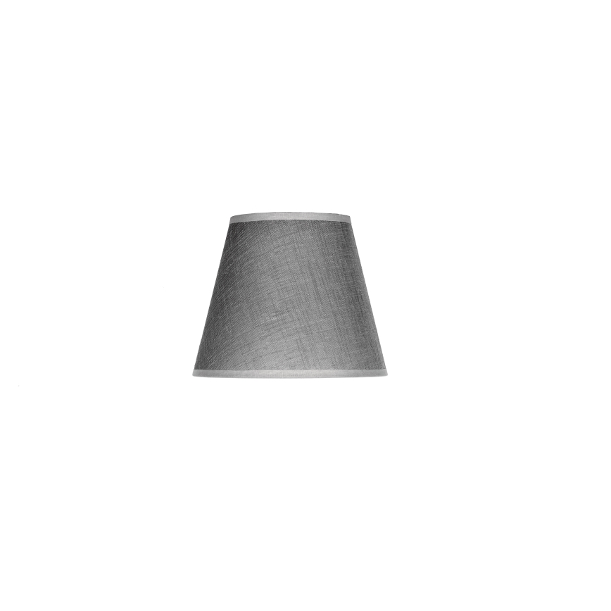 Duolla - Paralume per lampada da tavolo  SOFIA XS E14 diametro 18,5 cm grigio