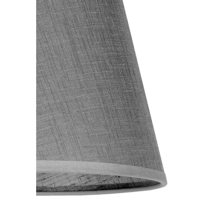 Duolla - Paralume per lampada da tavolo  SOFIA XS E14 diametro 18,5 cm grigio