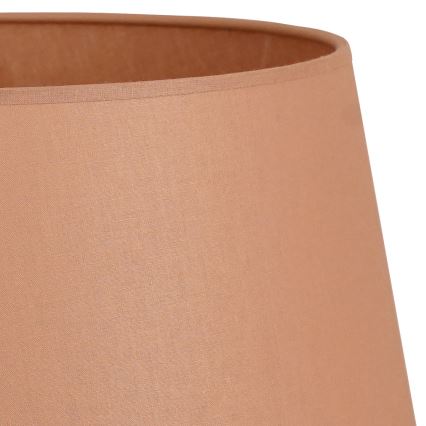 Duolla - Paralume per lampada da terra CLASSIC L E27 diametro 38 cm marrone