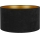 Duolla - Paralume per lampada da terra VELVET E27 diametro 35 cm nero/oro