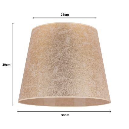 Duolla - Paralume per lampadario CLASSIC L E27 diametro 38 cm oro
