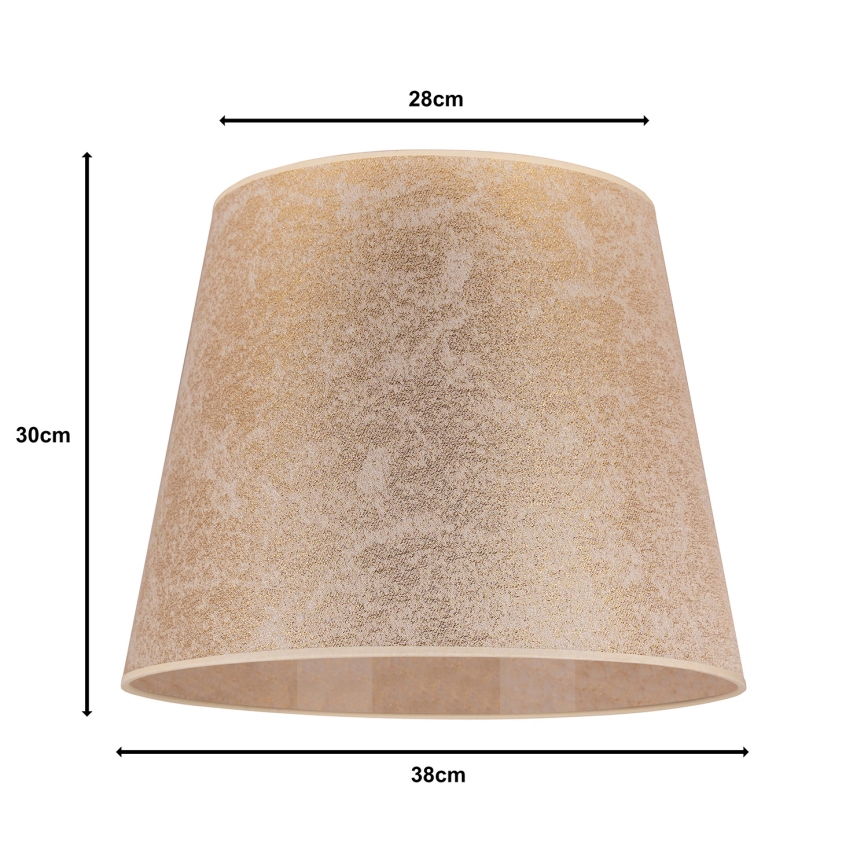 Duolla - Paralume per lampadario CLASSIC L E27 diametro 38 cm oro