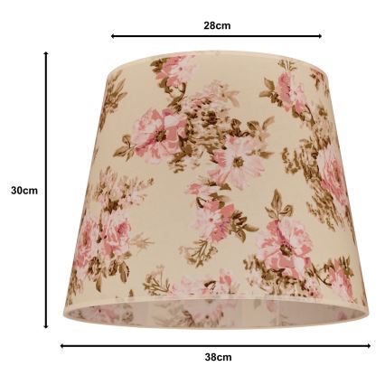 Duolla - Paralume per lampadario CLASSIC L E27 diametro 38 cm rosa