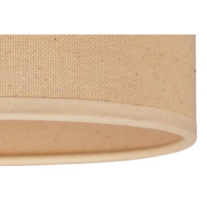 Duolla - Paralume ROLLER E27 diametro 13 cm beige