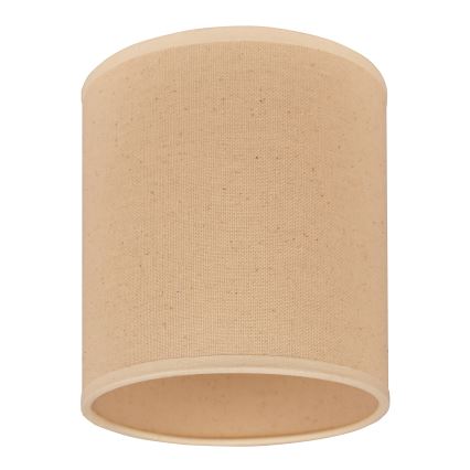 Duolla - Paralume ROLLER E27 diametro 13 cm beige