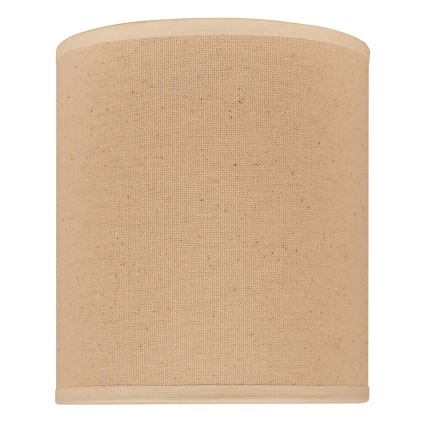 Duolla - Paralume per lampadari, lampade da terra e plafoniere ROLLER E27 diametro 13 cm beige