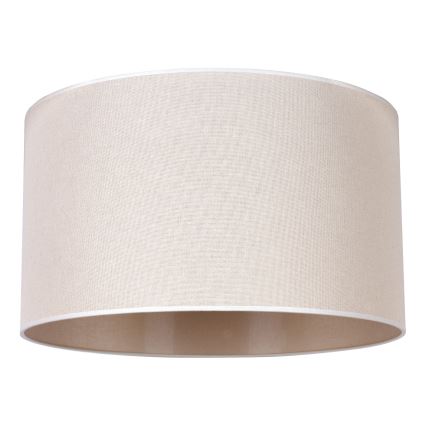 Duolla - Paralume per lampadari, lampade da terra e plafoniere ROLLER E27 diametro 40 cm beige