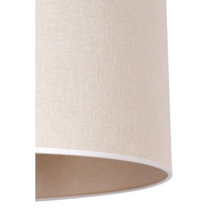 Duolla - Paralume per lampadari, lampade da terra e plafoniere ROLLER E27 diametro 40 cm beige