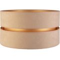 Duolla - Paralume universale DUO E27 diam. 40 cm beige/oro