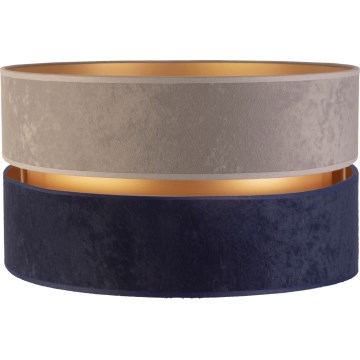 Duolla - Paralume universale DUO E27 diam. 40 cm grigio/blu/oro