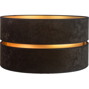Duolla - Paralume universale DUO E27 diametro 40 cm nero/oro