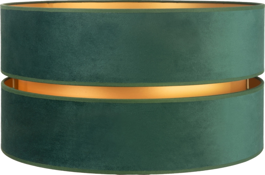 Duolla - Paralume universale DUO E27 diametro 40 cm verde/oro