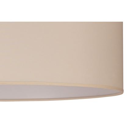 Duolla - Paralume universale ROLLER E27 diametro 45 cm color crema