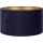 Duolla - Paralume universale VELVET E27 diametro 35 cm blu/oro
