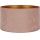 Duolla - Paralume universale VELVET E27 diametro 35 cm rosa/oro