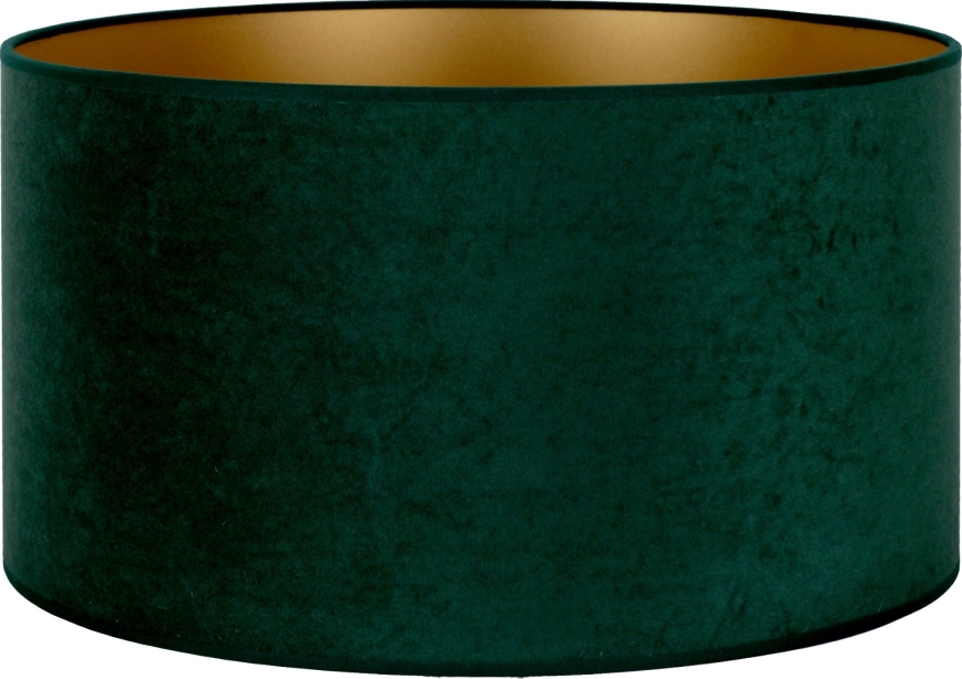 Duolla - Paralume VELVET E27 d. 35 cm verde/oro