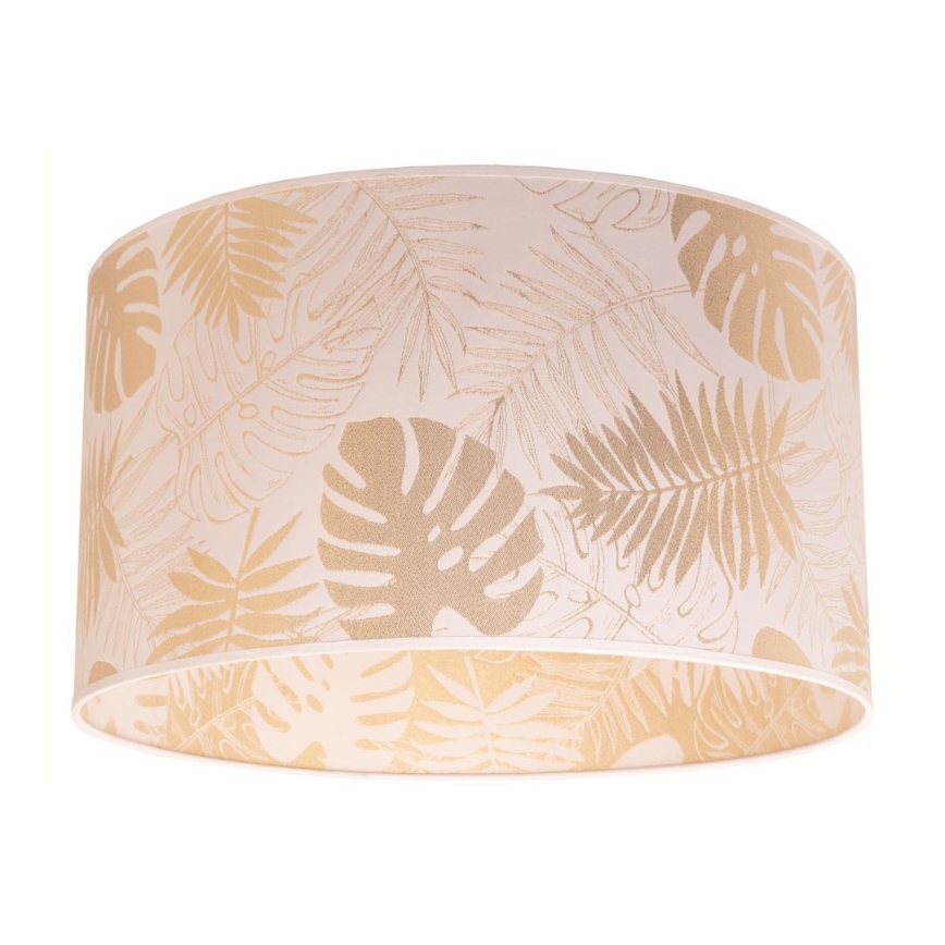 Duolla - Plafoniera ARECA 1xE27/40W/230V diametro 45 cm ottone/bianco