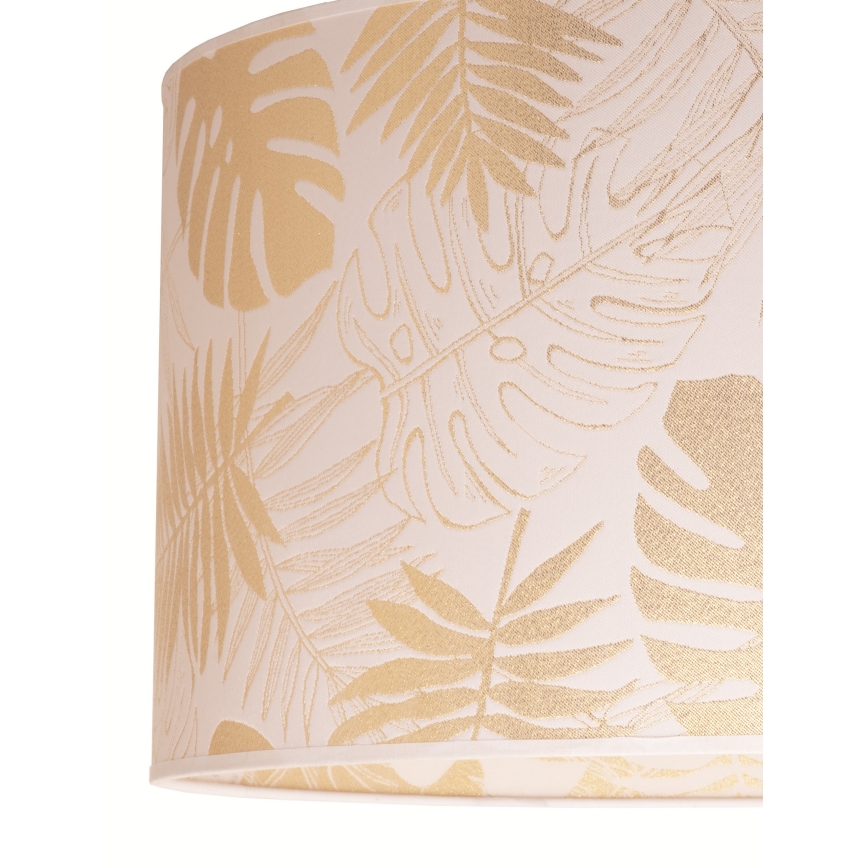 Duolla - Plafoniera ARECA 1xE27/40W/230V diametro 45 cm ottone/bianco