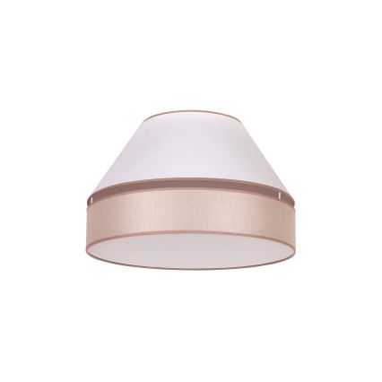 Duolla - Plafoniera AVIGNON 1xE27/15W/230V diametro 50 cm bianco/beige