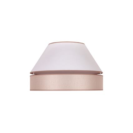 Duolla - Plafoniera AVIGNON 1xE27/15W/230V diametro 50 cm bianco/beige