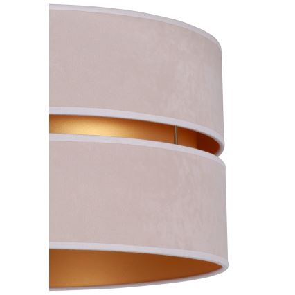 Duolla - Plafoniera DUO 1xE27/15W/230V diametro 40 cm beige/oro