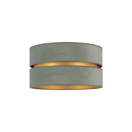 Duolla - Plafoniera DUO 1xE27/15W/230V diametro 40 cm luce verde/oro