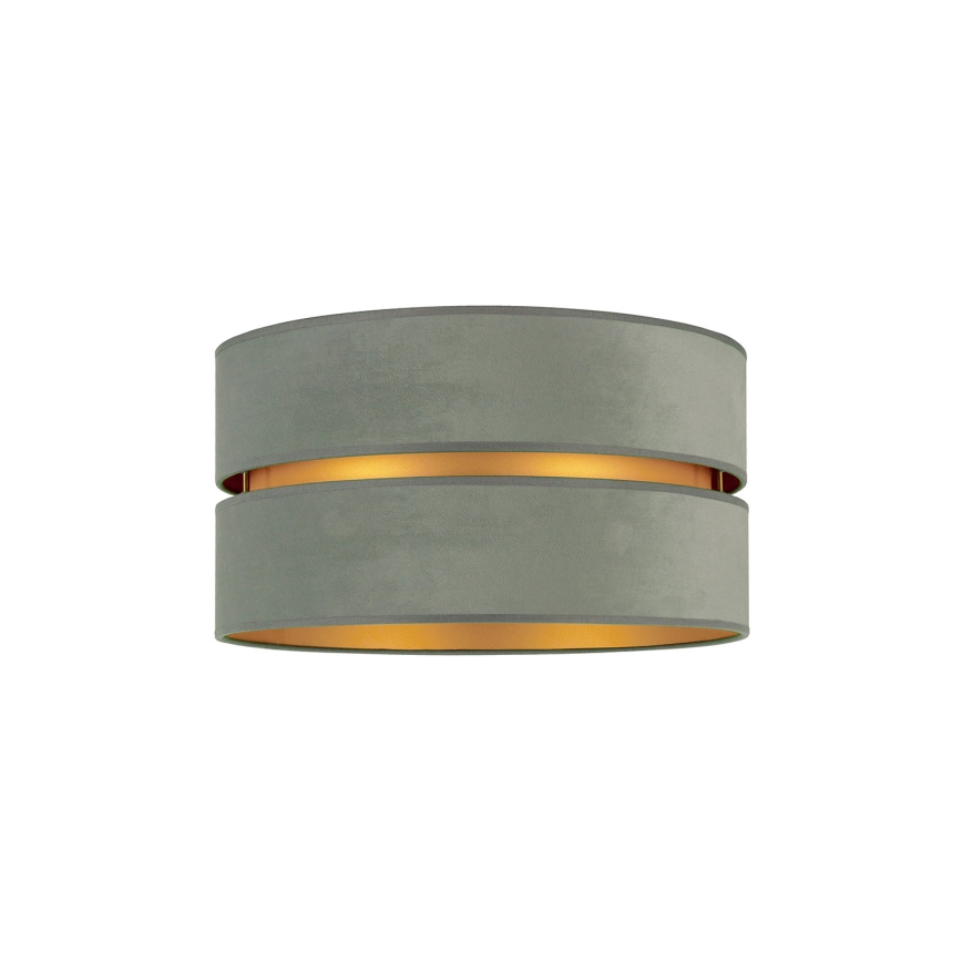 Duolla - Plafoniera DUO 1xE27/15W/230V diametro 40 cm luce verde/oro