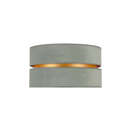 Duolla - Plafoniera DUO 1xE27/15W/230V diametro 40 cm luce verde/oro