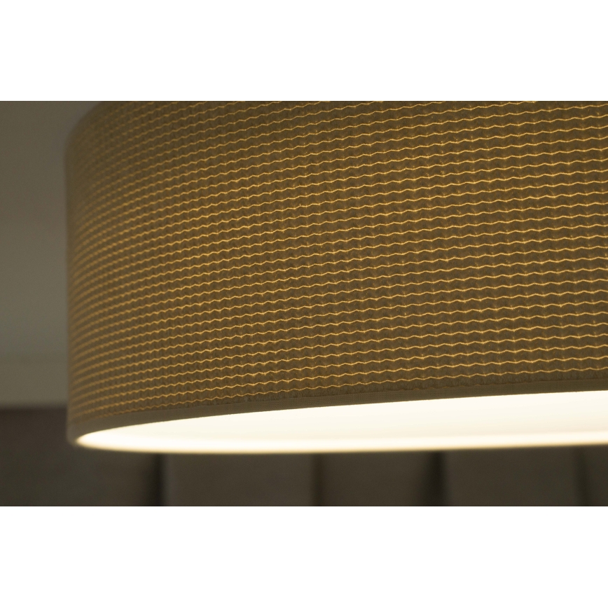 Duolla - Plafoniera LED CORTINA LED/26W/230V diametro 30 cm 4000K beige