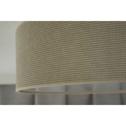 Duolla - Plafoniera LED CORTINA LED/26W/230V diametro 30 cm 4000K beige