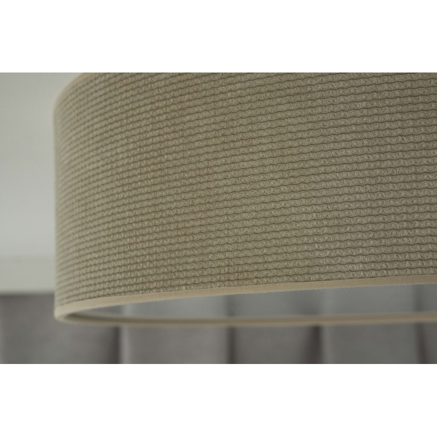 Duolla - Plafoniera LED CORTINA LED/26W/230V diametro 30 cm 4000K beige
