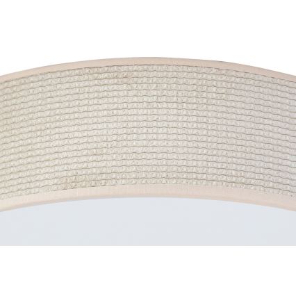 Duolla - Plafoniera LED CORTINA LED/26W/230V diametro 30 cm 4000K beige