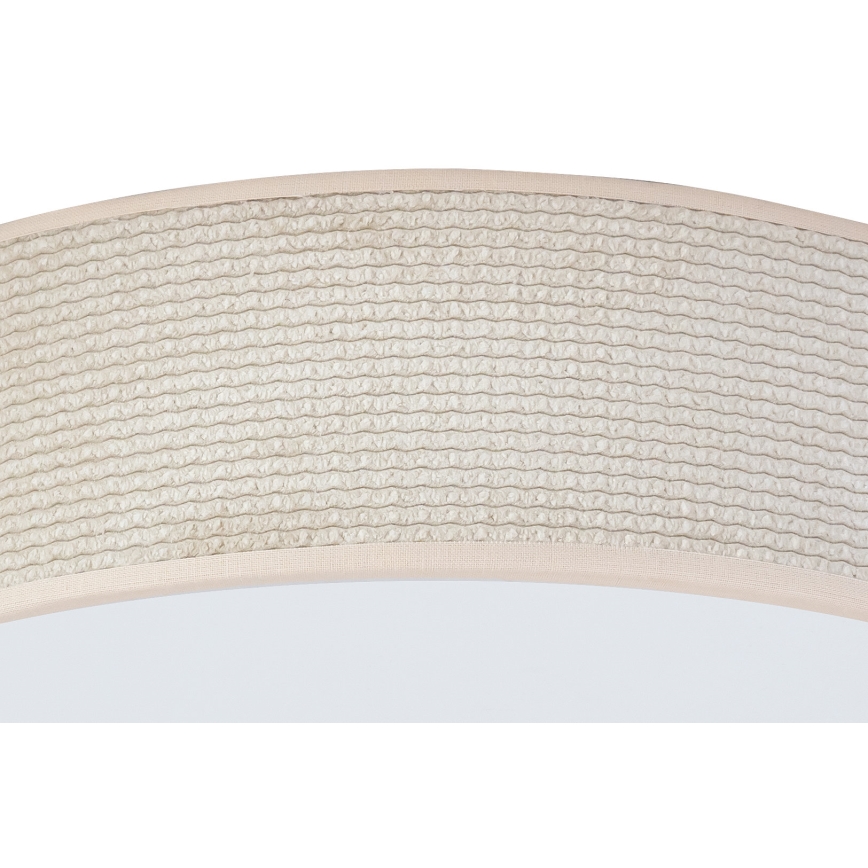 Duolla - Plafoniera LED CORTINA LED/26W/230V diametro 30 cm 4000K beige