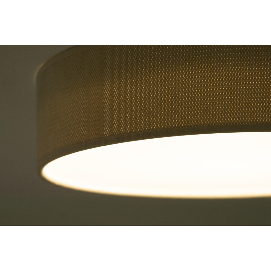 Duolla - Plafoniera LED CORTINA LED/26W/230V diametro 30 cm 4000K beige