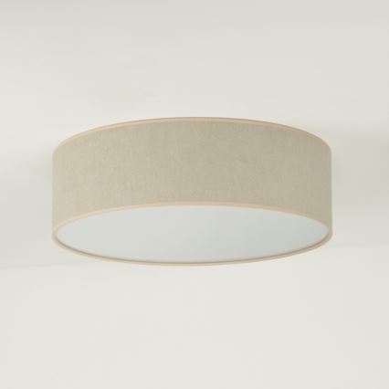 Duolla - Plafoniera LED CORTINA LED/26W/230V diametro 30 cm 4000K beige