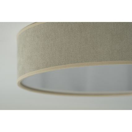 Duolla - Plafoniera LED CORTINA LED/26W/230V diametro 30 cm 4000K beige