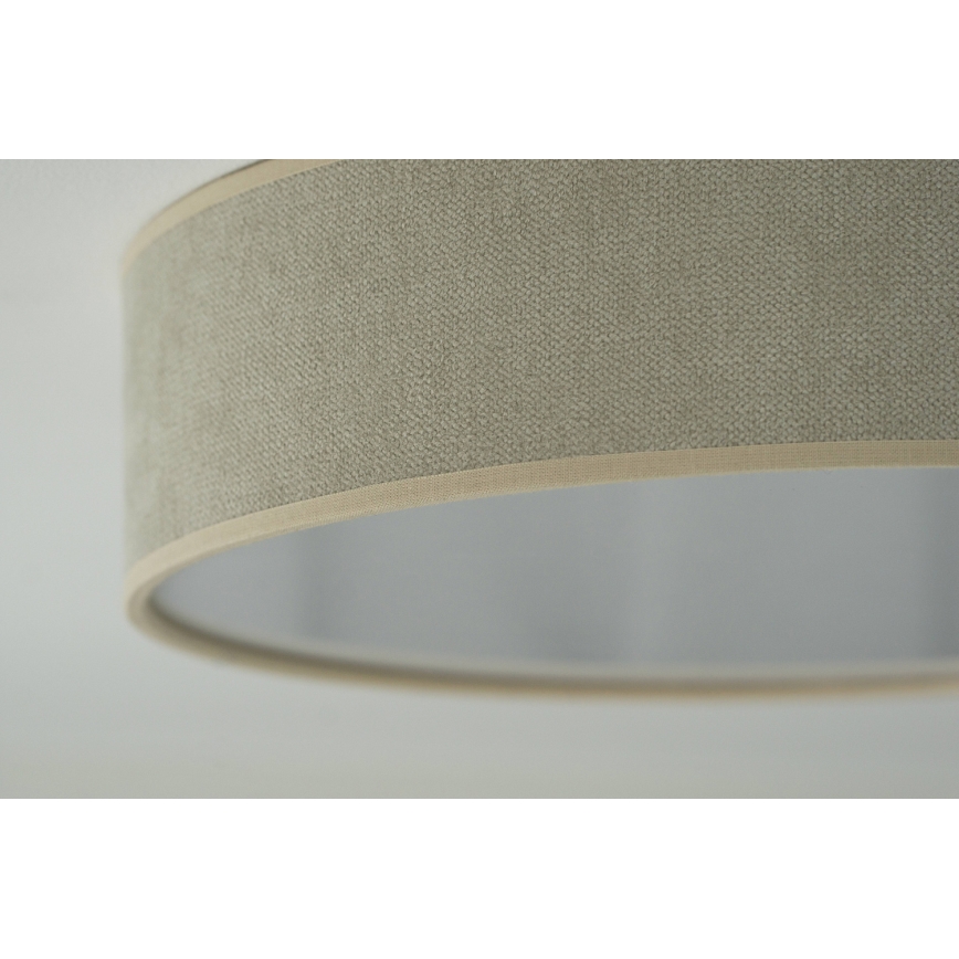 Duolla - Plafoniera LED CORTINA LED/26W/230V diametro 30 cm 4000K beige