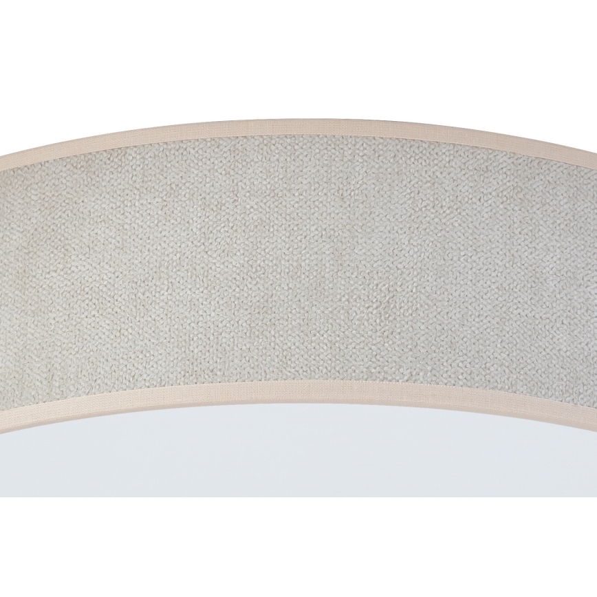 Duolla - Plafoniera LED CORTINA LED/26W/230V diametro 30 cm 4000K beige