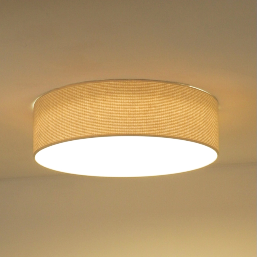 Duolla - Plafoniera LED CORTINA LED/26W/230V diametro 30 cm 4000K color crema