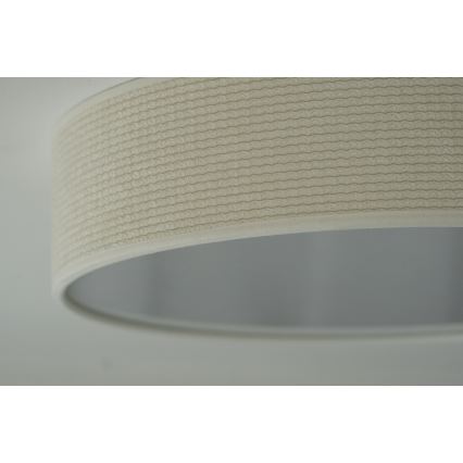 Duolla - Plafoniera LED CORTINA LED/26W/230V diametro 30 cm 4000K color crema