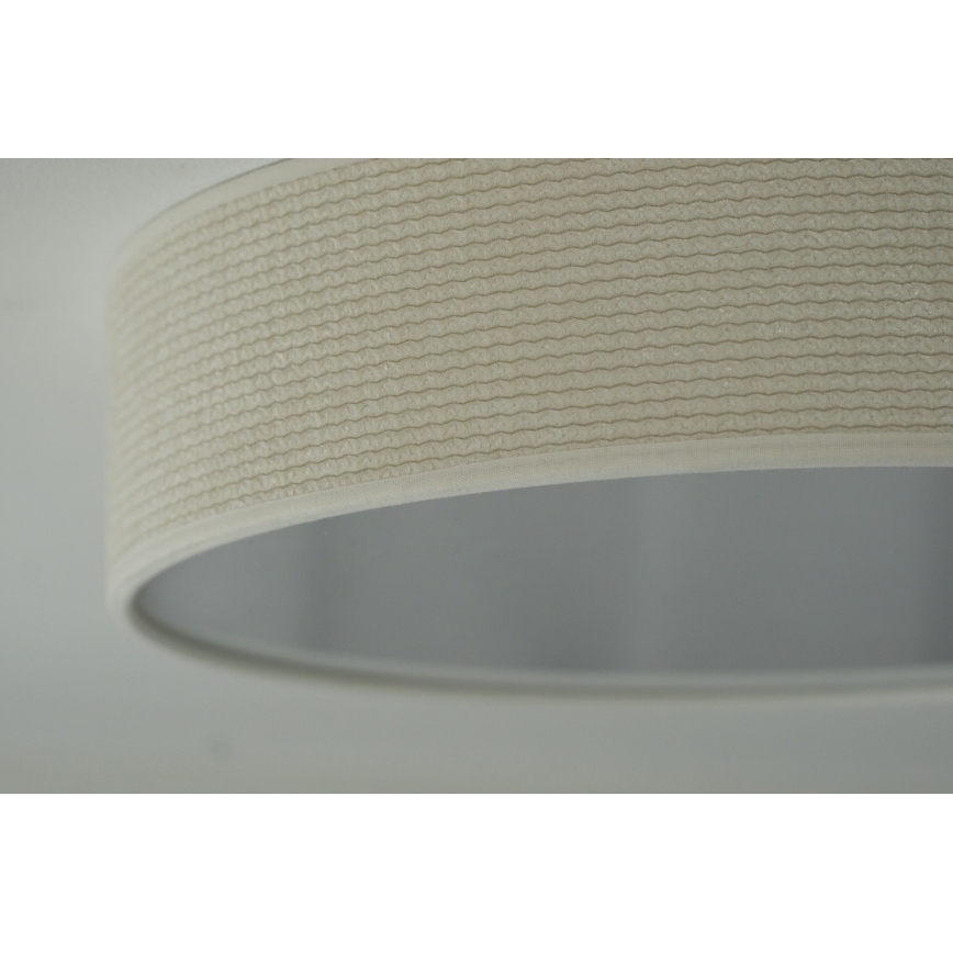 Duolla - Plafoniera LED CORTINA LED/26W/230V diametro 30 cm 4000K color crema