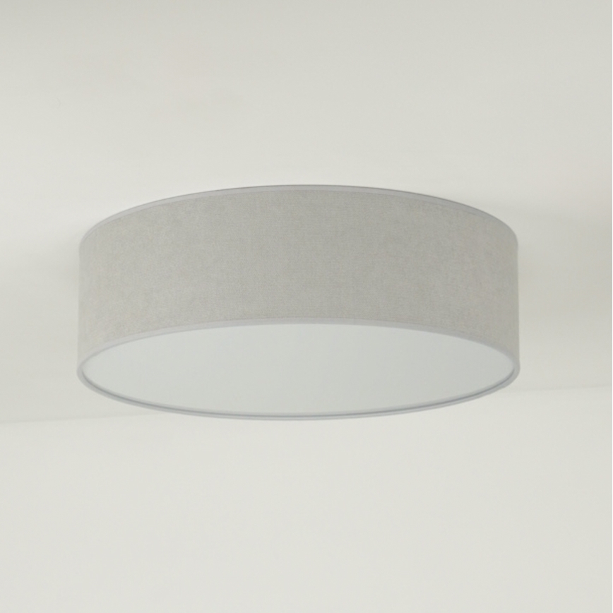 Duolla - Plafoniera LED CORTINA LED/26W/230V diametro 30 cm 4000K grigio