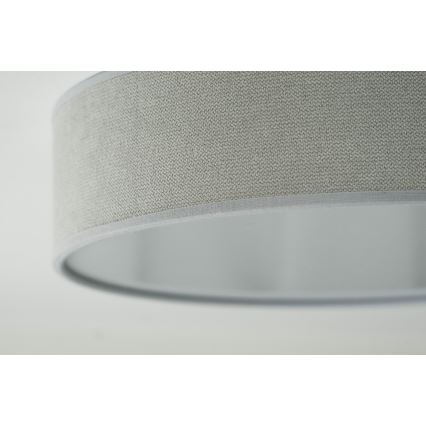 Duolla - Plafoniera LED CORTINA LED/26W/230V diametro 30 cm 4000K grigio